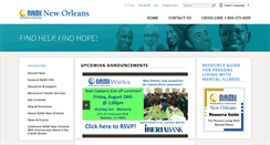 Desktop Screenshot of namineworleans.org